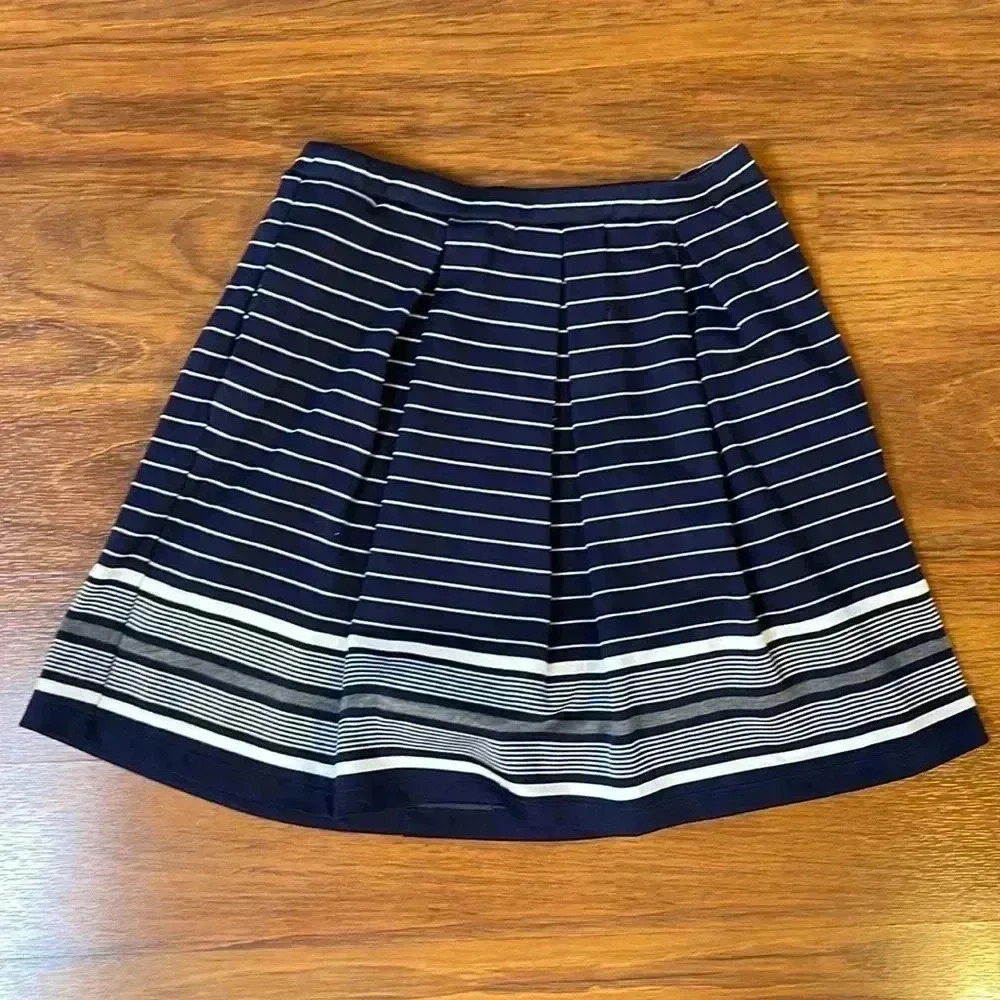 Max Studio Striped Mini Skirt - like new!